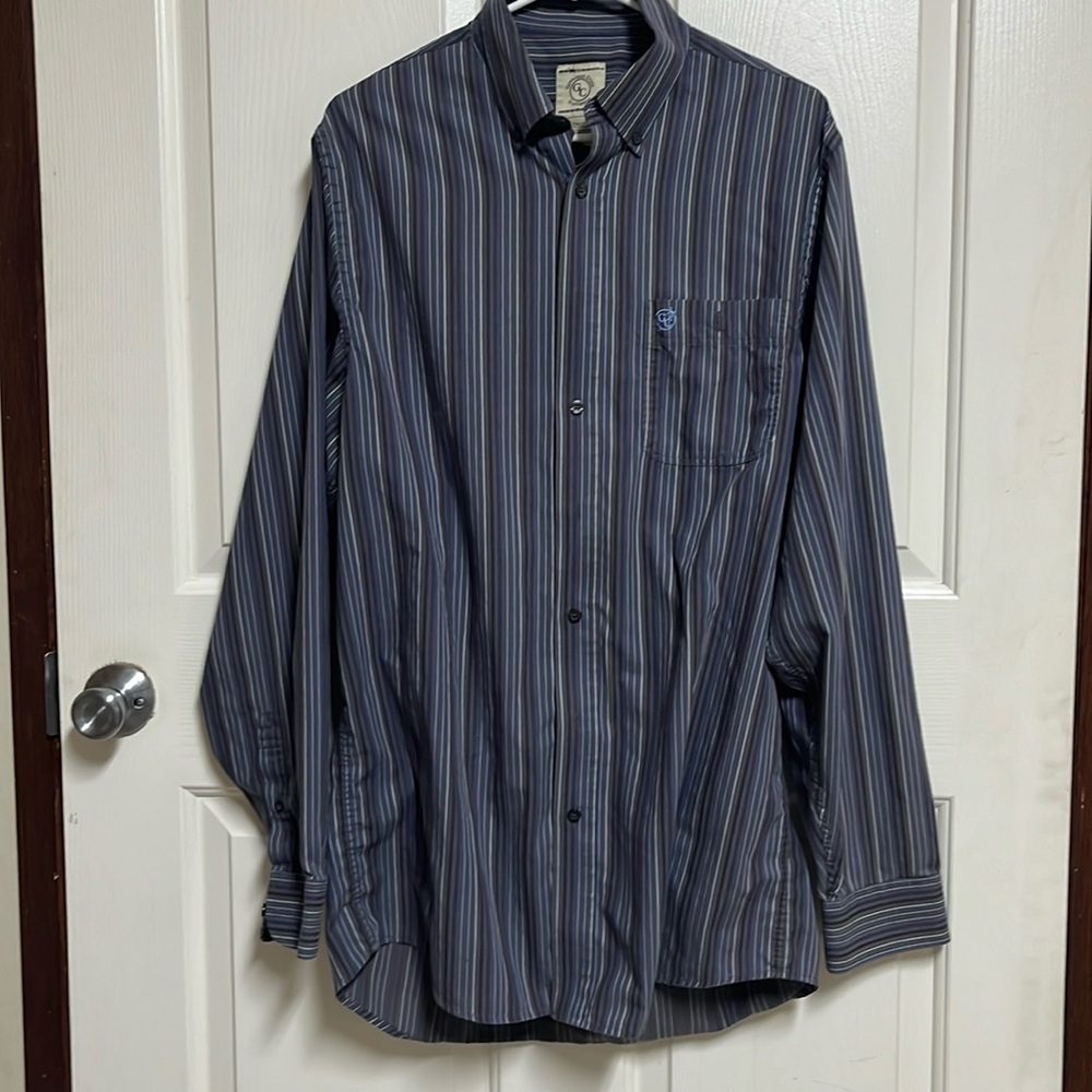 Gunnison Creek Men’s Button Up Long Sleeve Shirt Size Large Tall